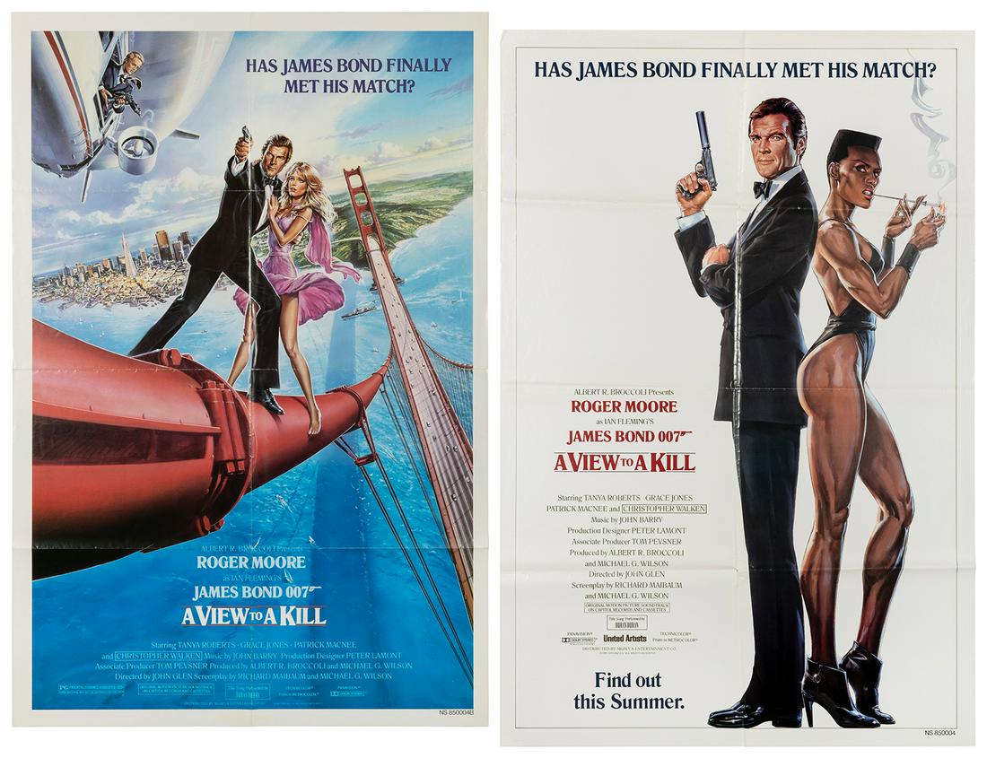 [MOVIE POSTERS]. A View to a Kill. [United Artists, 1985]. ... (1 of 1)