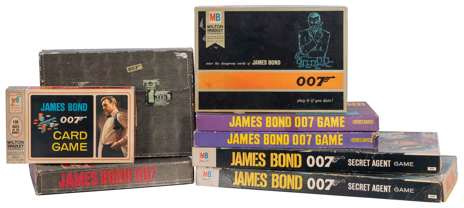 Group of 8 James Bond board games. [V.p, v.d.]. All games a... (1 of 1)