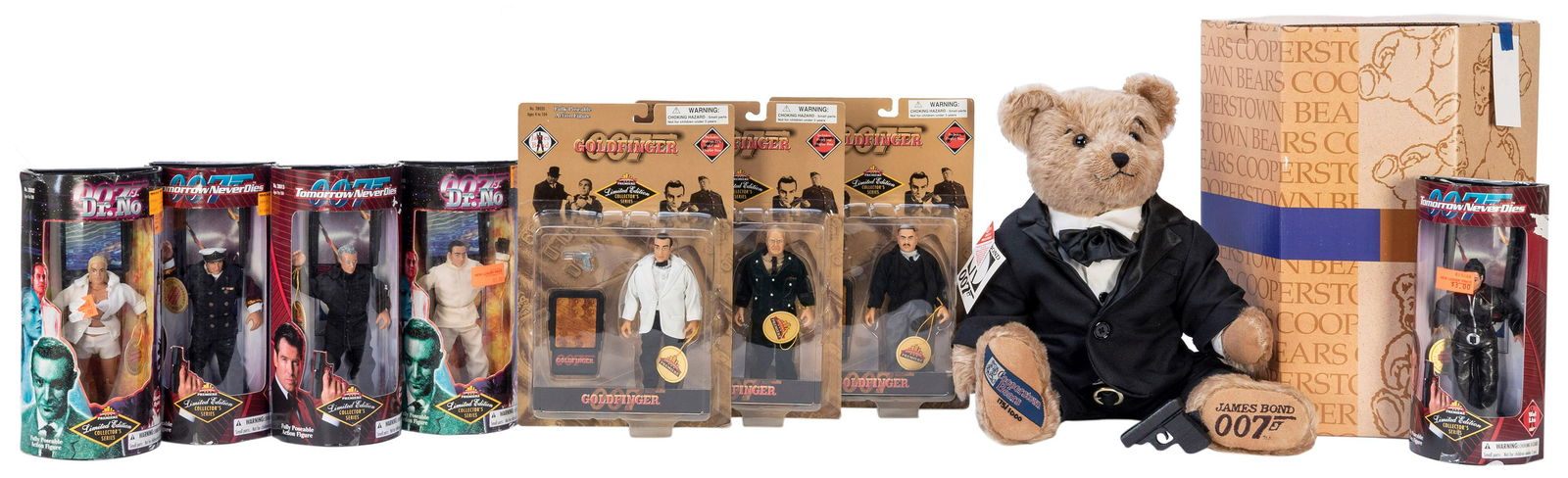 Group of 8 Exclusive Premiere James Bond action figures in ... (1 of 1)