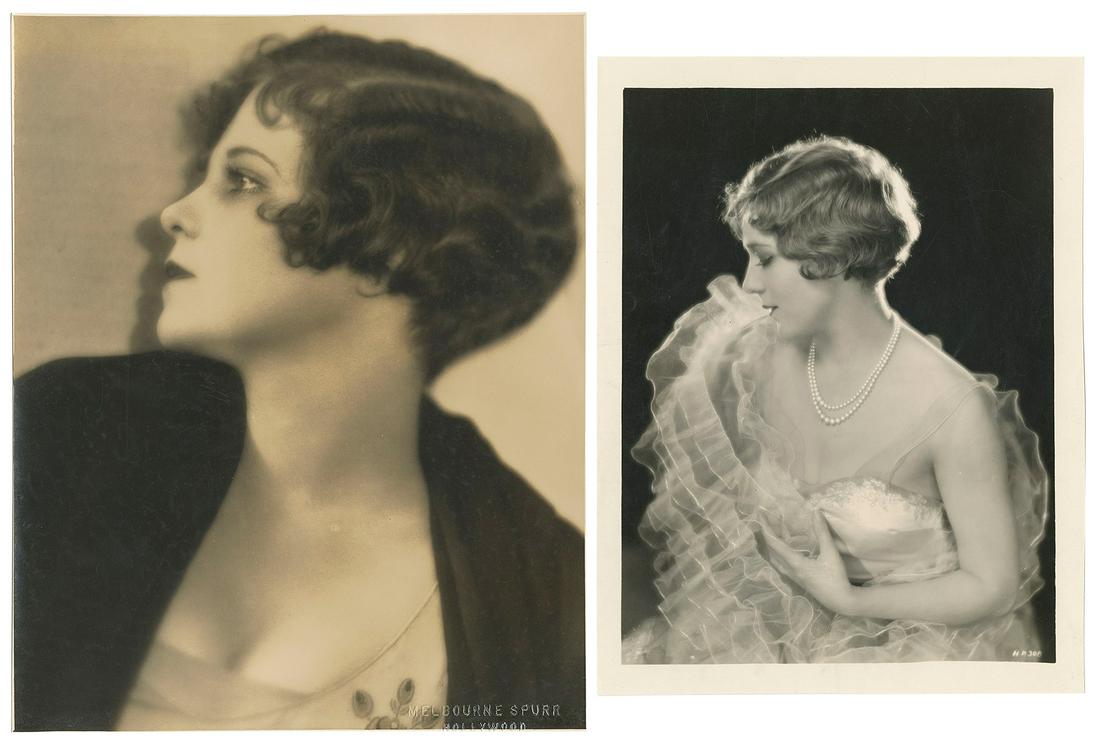 Group of 7 vintage photographs (2 inscribed) and 1 lobby ca... (1 of 7)