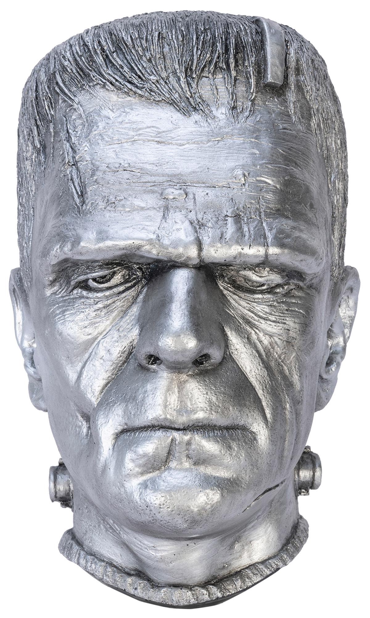 KARLOFF, Boris (b. 1887-1969). Head of Frankenstein Mask. L... (1 of 3)