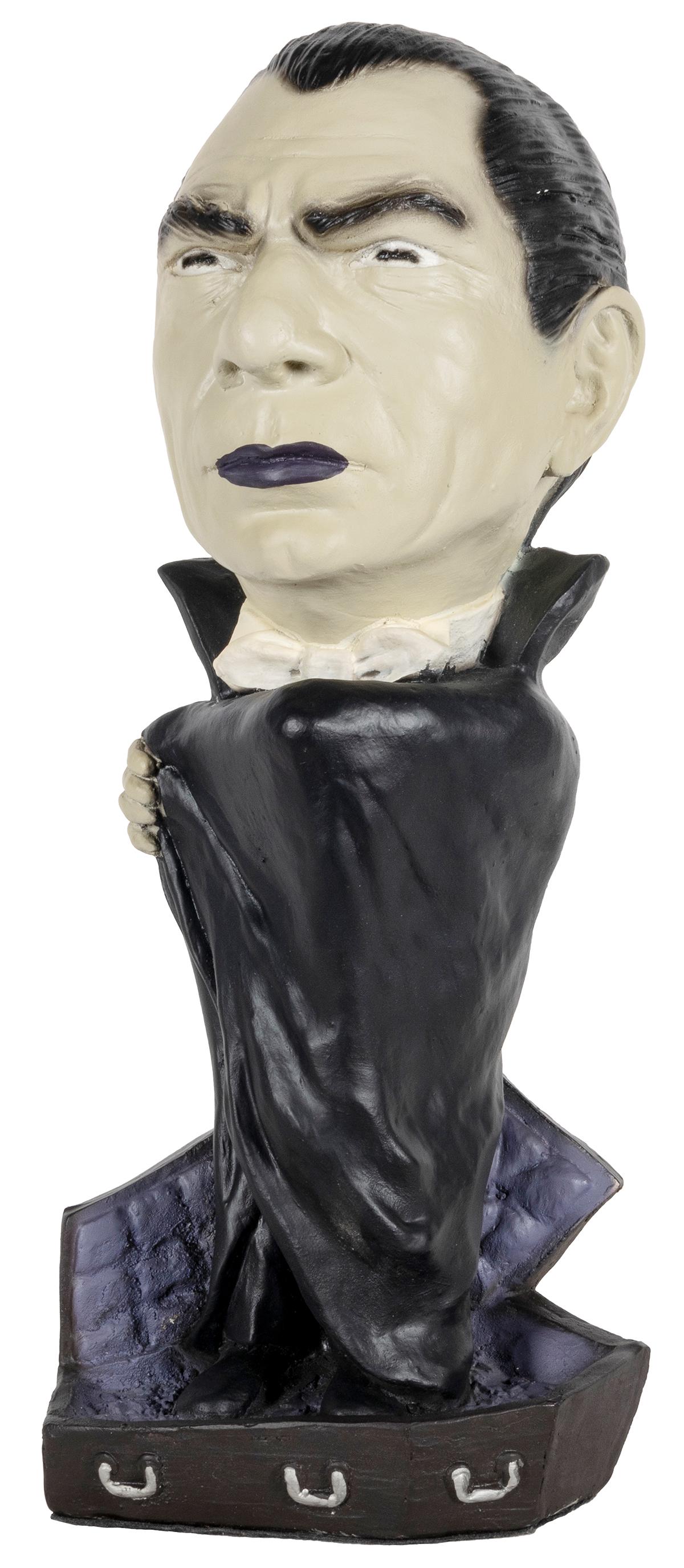 LUGOSI, Bela (b. 1882-1956). Chalkware statue of Lugosi as ... (1 of 2)