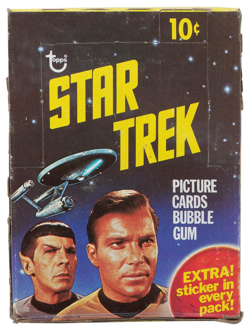 1976 Star Trek Picture Cards Wax Box. Duryea: Topps Chewing... (1 of 3)