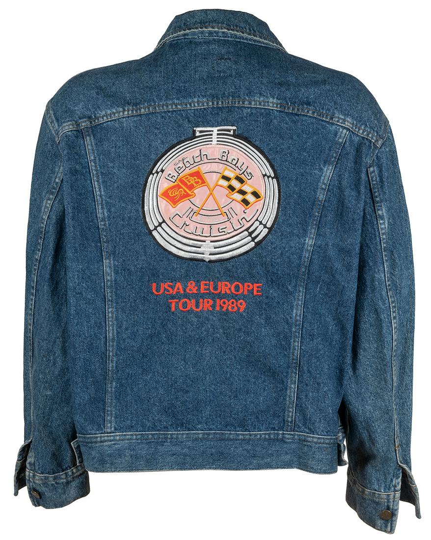 BEACH BOYS. 1989 USA & Europe tour jacket. Lee: 1989. Blue ... (1 of 5)