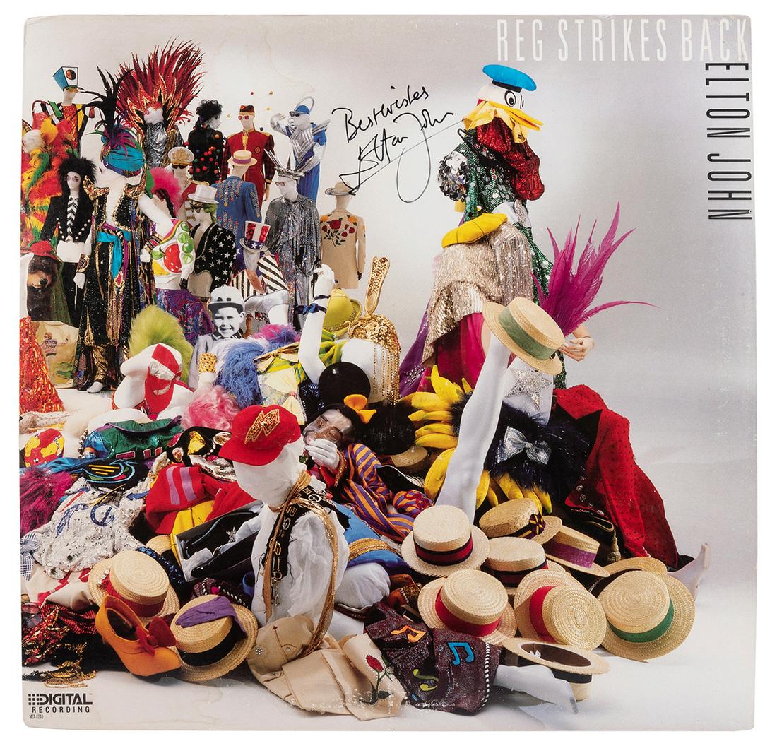 JOHN, Elton (b. 1947). Signed album promo. London: MCA Reco... (1 of 1)