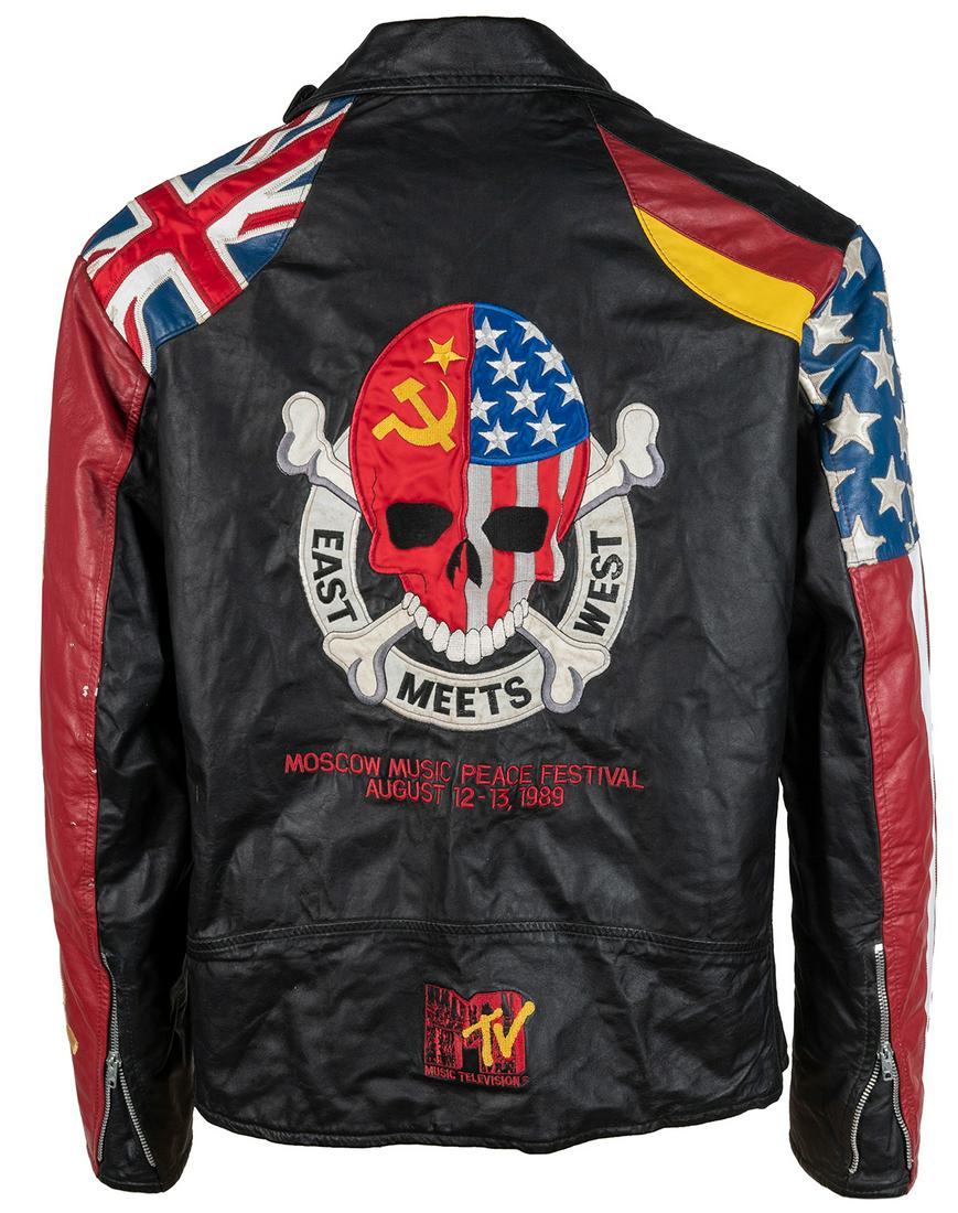 [MTV]. Biker performer/crew jacket for the Moscow Music Pea... (1 of 3)