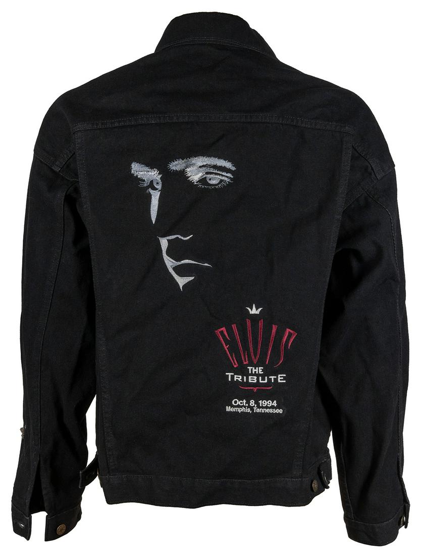 [PRESLEY, Elvis (1935-1977)]. Elvis the Tribute denim jacke... (1 of 3)