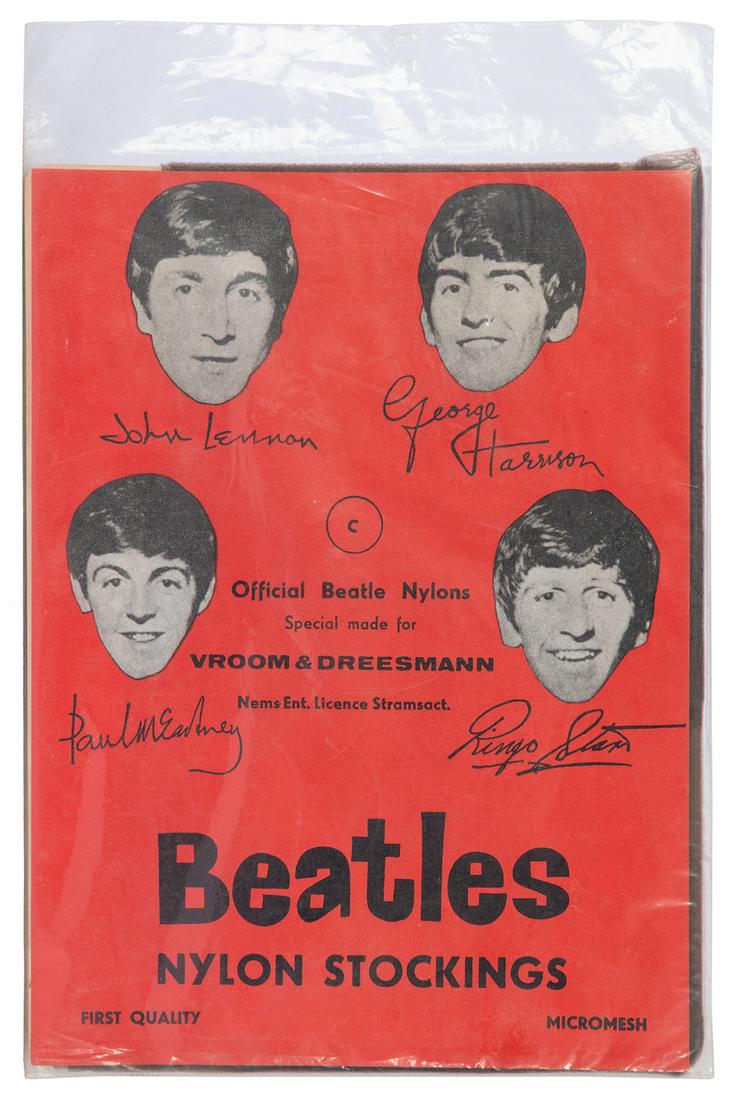 THE BEATLES. Beatles Nylon stockings. Vroom & Dreesmann, ca... (1 of 2)