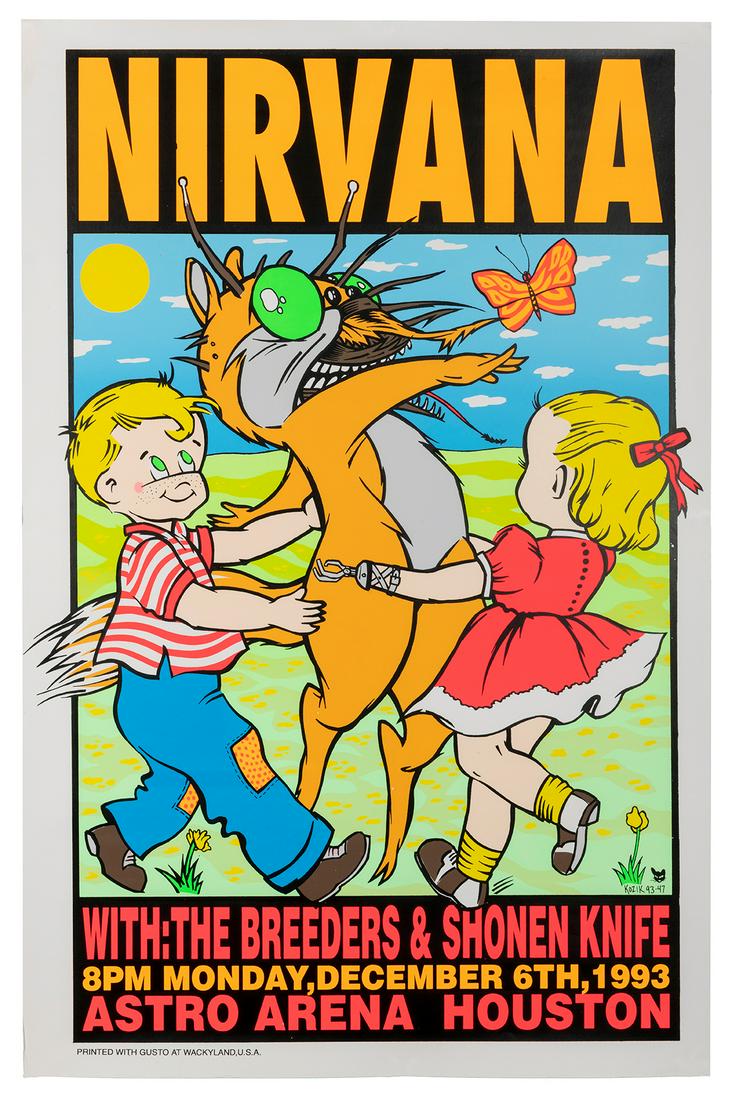Nirvana with The Breeders & Shonen Knife 8 PM Monday, Dece... (1 of 1)