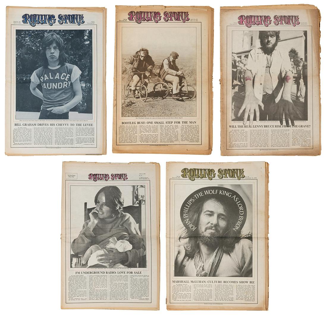 Rolling Stone. San Francisco: Straight Arrow Publishers, ca... (1 of 6)