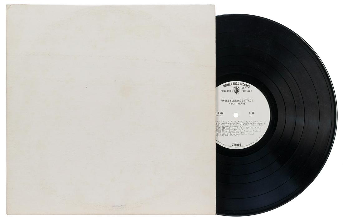 WARNER BROTHERS RECORDS. Promotional album signed by multip... (1 of 2)