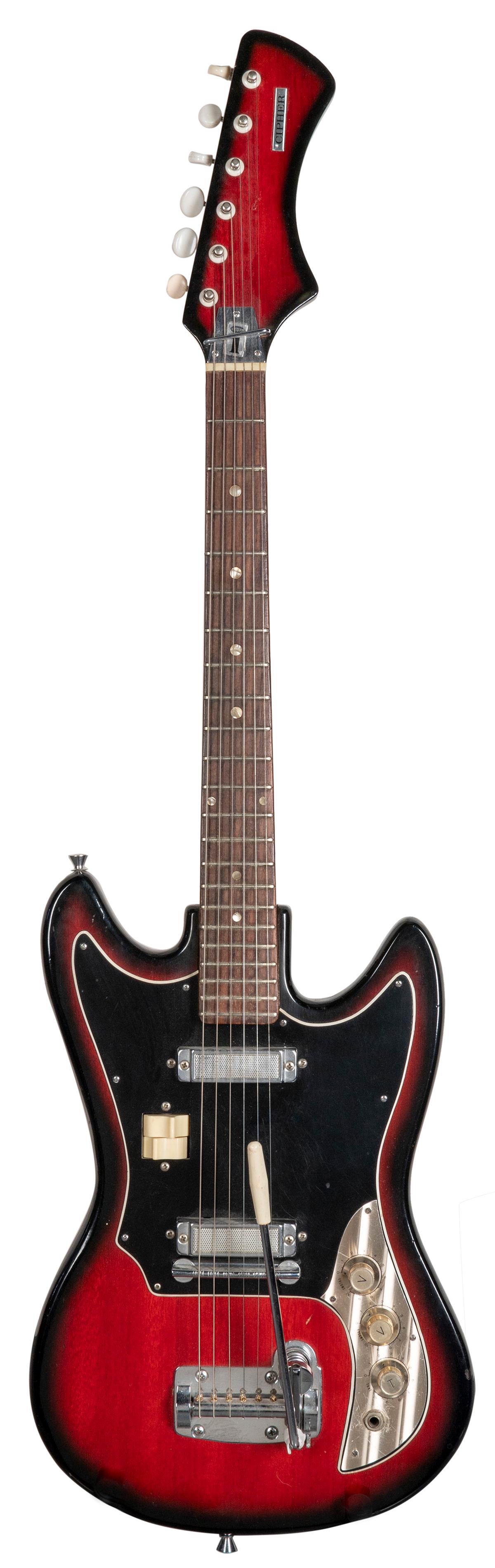 1960s Inter-Mark Cipher Ranger Cherry Burst Guitar. Made in... (1 of 1)