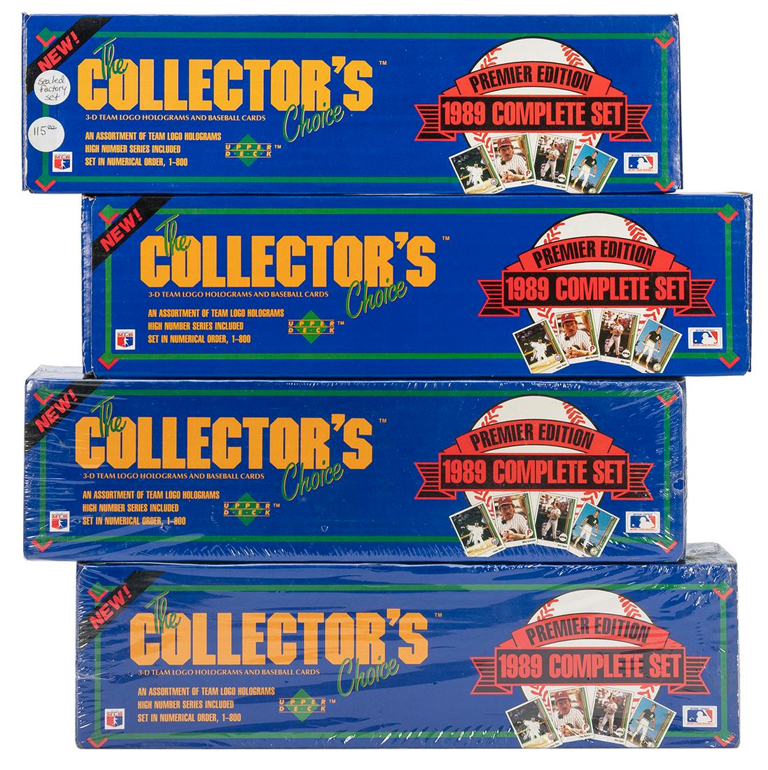 1989 Upper Deck Premier Edition Baseball Cards in original ... (1 of 1)