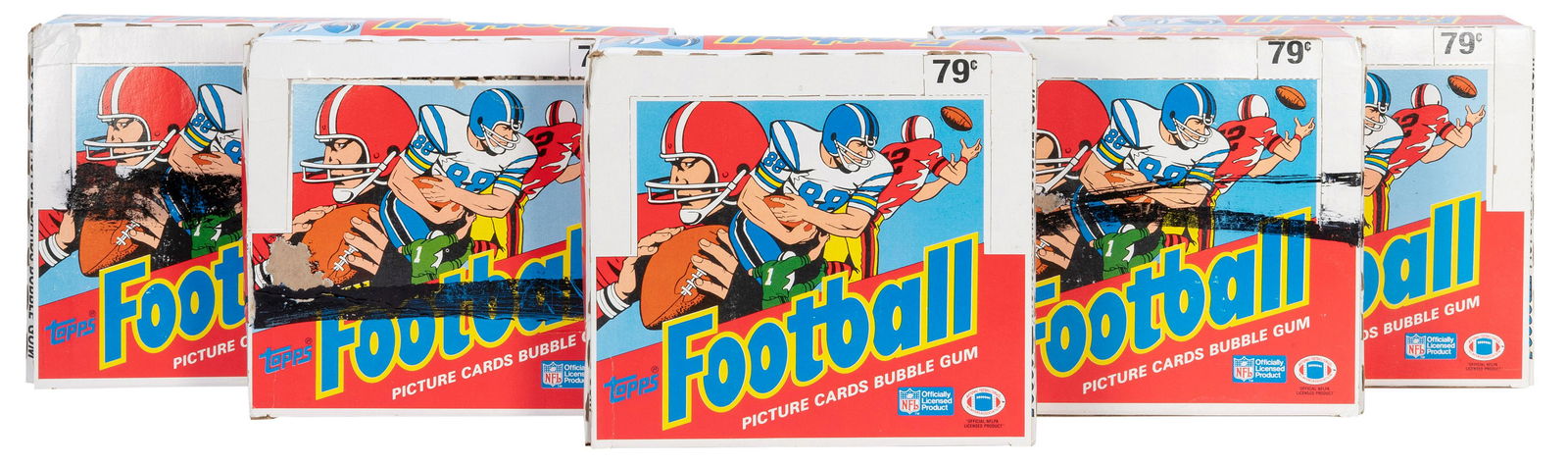 1988 Topps Football Cello Boxes, each with 24 unopened pack... (1 of 2)