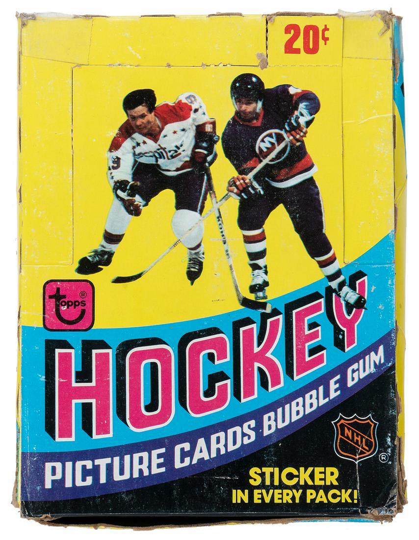 1977-1987 Mixed Box of Topps and O-Pee-Chee Hockey Sealed W... (1 of 9)
