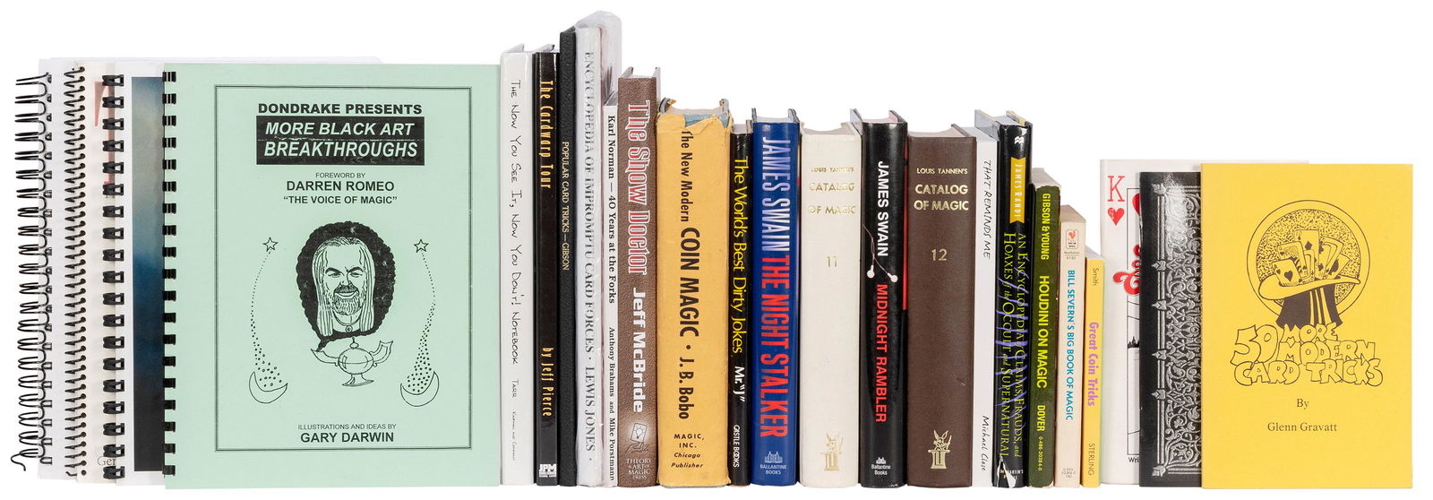 Lot of nearly 35 assorted books on magic and tricks. [V.p.,... (1 of 1)