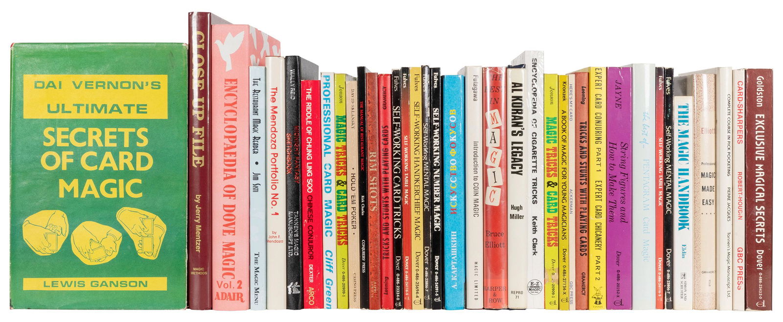 Lot of nearly 50 assorted books on magic and tricks. [V.p.,... (1 of 1)