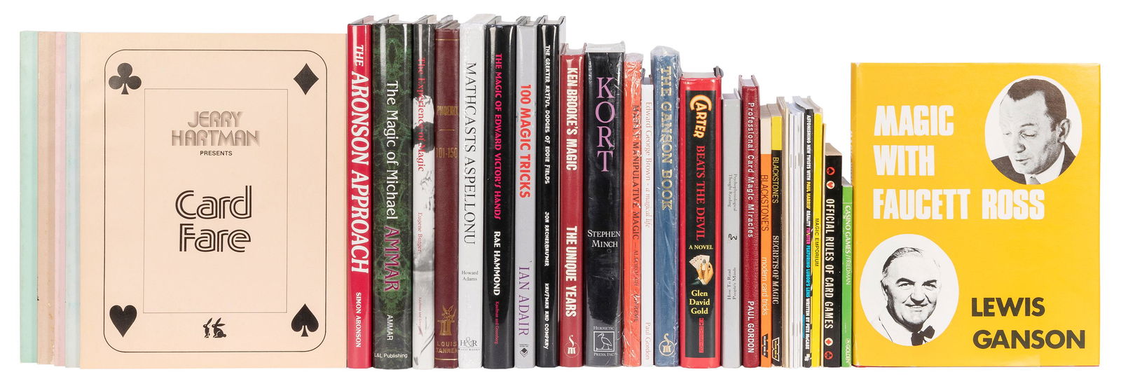 Lot of nearly 60 assorted books on magic and tricks. [V.p.,... (1 of 1)