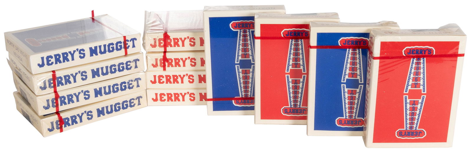 Brick (12) of Jerry’s Nugget Playing Cards. North Las Vegas... (1 of 3)