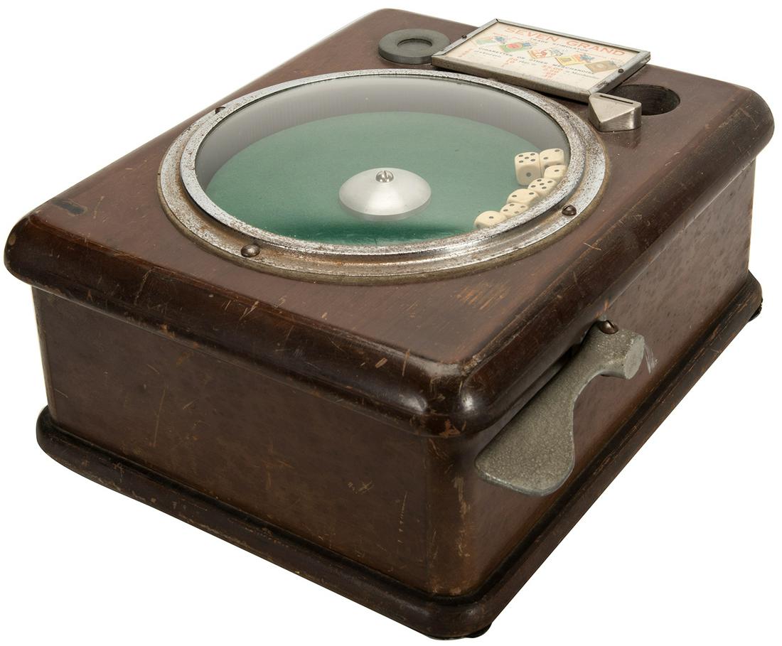 B.A. Witney Co. “Seven Grand” 5 Cent Dice Trade Stimulator.... (1 of 1)