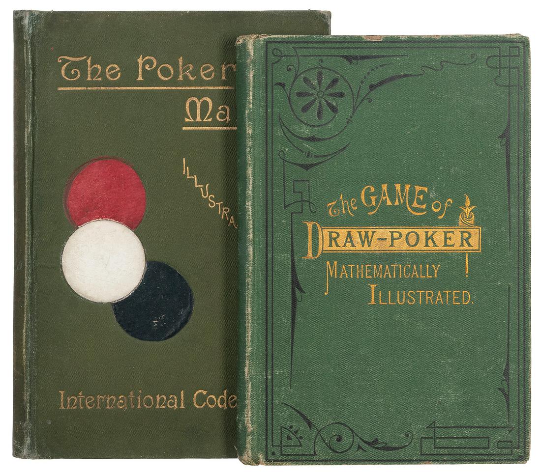 [POKER]. Two Antiquarian Titles. Including: WINTERBLOSSOM, ... (1 of 1)