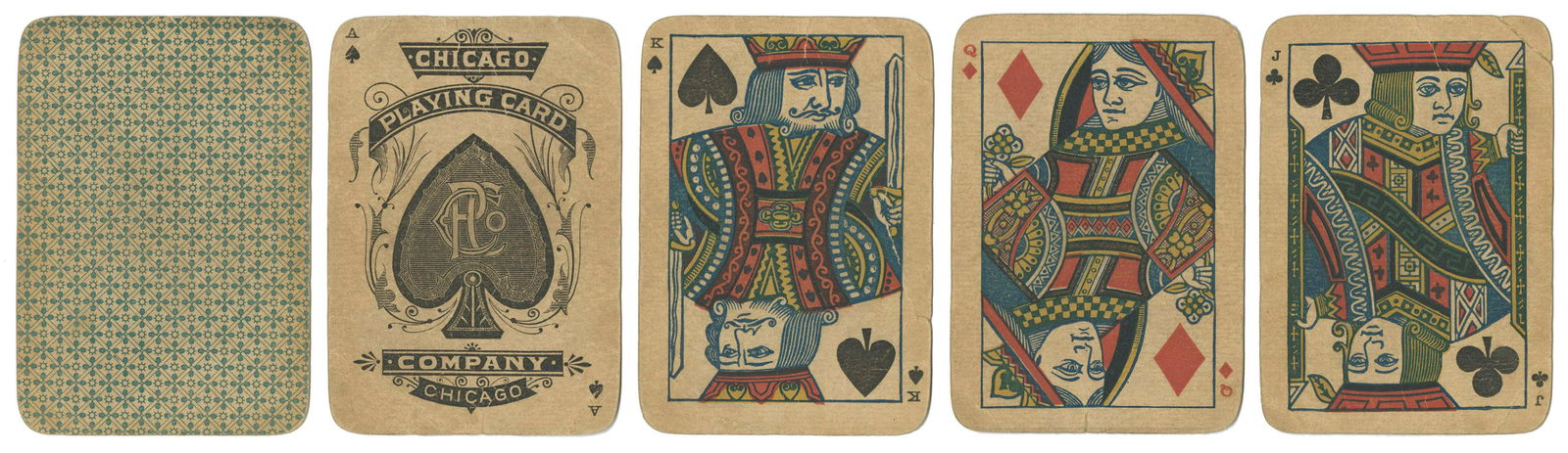 Chicago Playing Card Company Playing Cards. Chicago, ca. 18... (1 of 1)