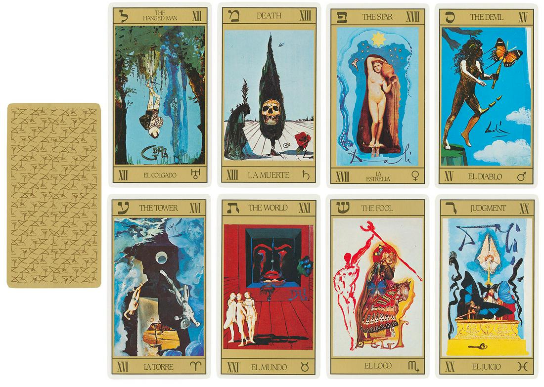 DALI, Salvador (1904-1989), after. Tarot Universal Dali. Da... (1 of 2)