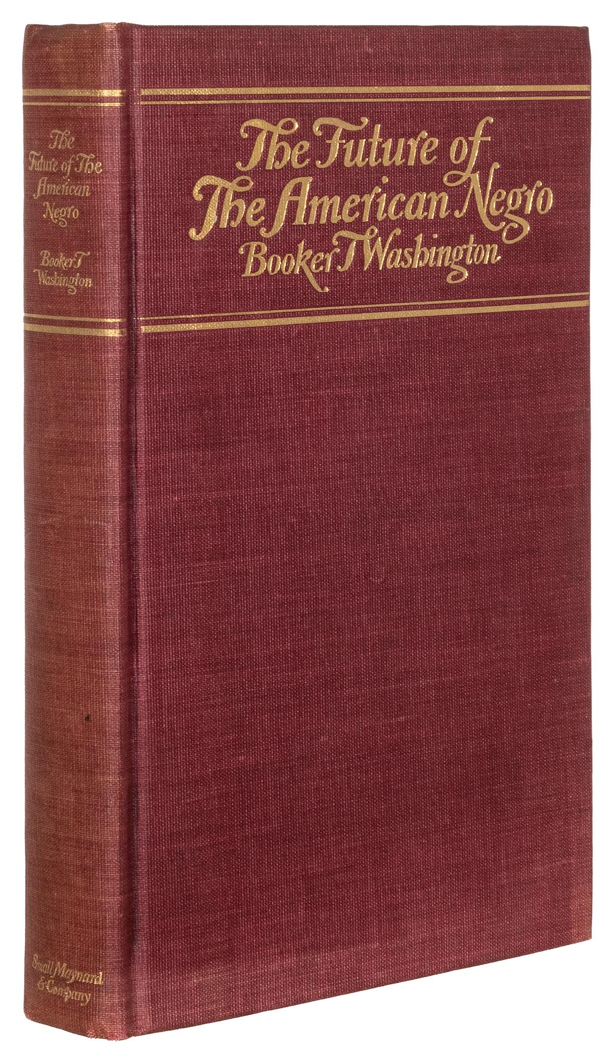 WASHINGTON, Booker T. (1856-1915). The Future of the Americ... (1 of 1)