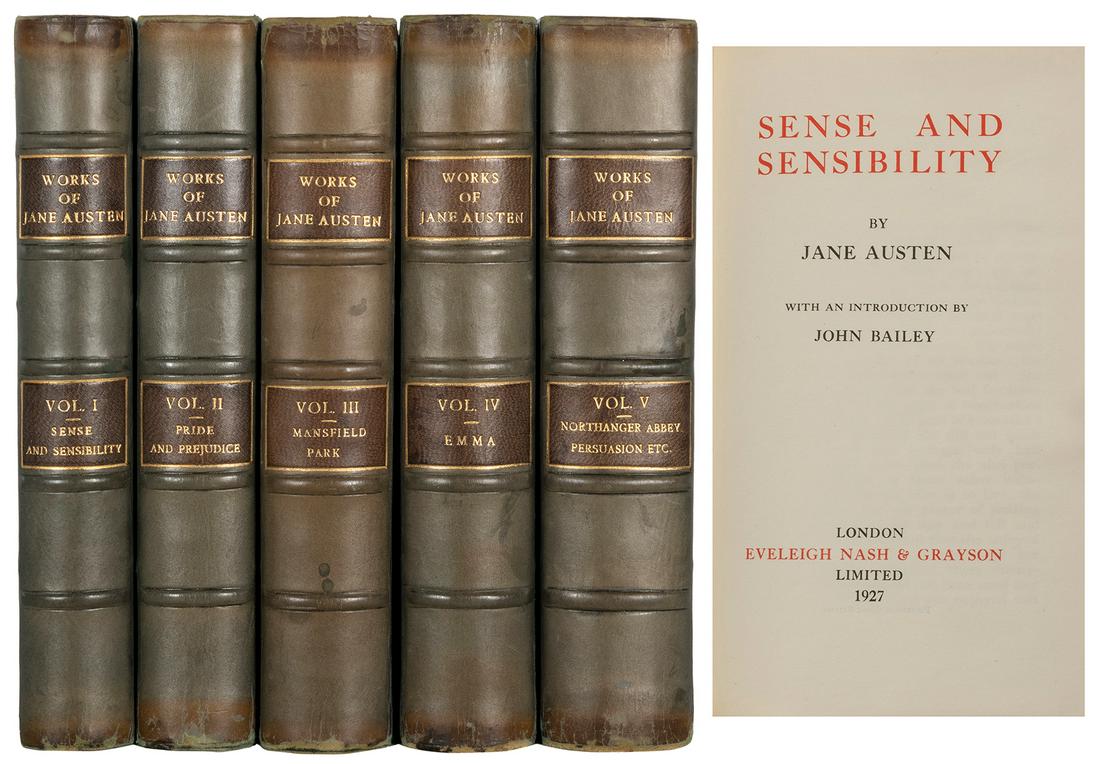 AUSTEN, Jane (1775-1817). The Works of… With an introductio... (1 of 4)