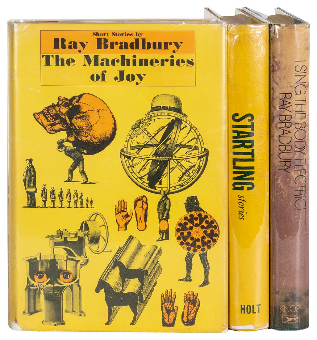 BRADBURY, Ray (1920-2012). A group of 3 signed first editio... (1 of 1)