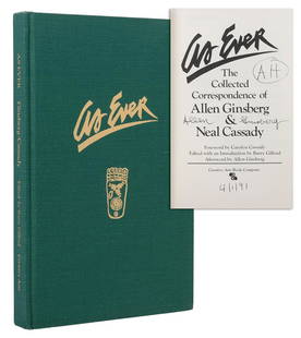 GINSBERG, Allen (1926-1997) and Neal CASSADY (1926-1968). A...: GINSBERG, Allen (1926-1997) and Neal CASSADY (1926-1968). As Ever: The Collected Correspondence of… Edited with an introduction by Barry Gifford. With an afterword by Allen Ginsberg. [Berkeley,