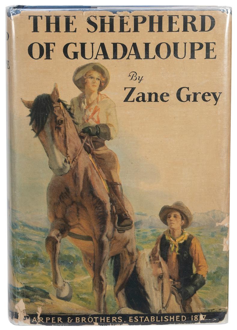 GREY, Zane (1872-1939). The Shepherd of Guadaloupe. New Yor... (1 of 1)
