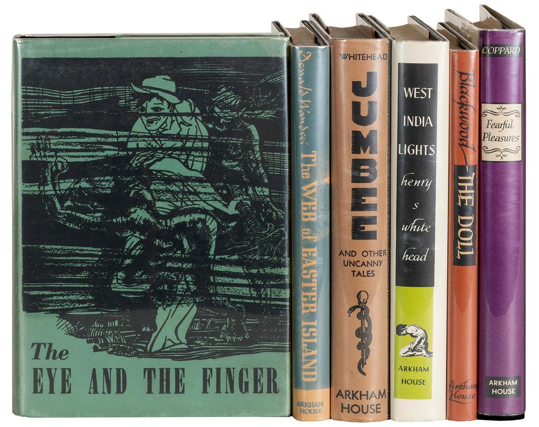 [ARKHAM HOUSE]. A group of 6 early titles, including:  WA... (1 of 1)