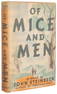 STEINBECK, John (1902-1968). Of Mice and Men. New York: Cov...