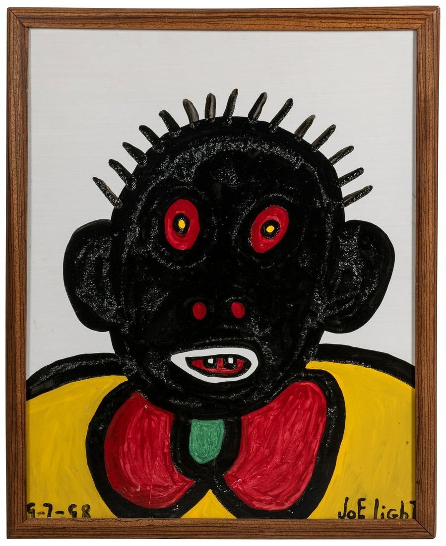 LIGHT, Joe (American, 1934-2005). Portrait of a Man. 1998. ... (1 of 1)