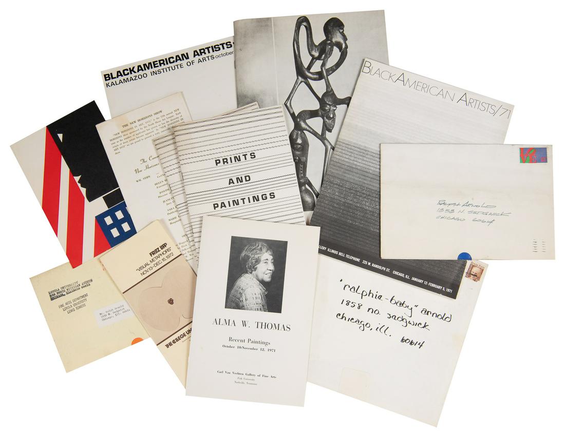 [ART EPHEMERA] Thirteen pieces of Art Exhibition Ephemera f... (1 of 2)