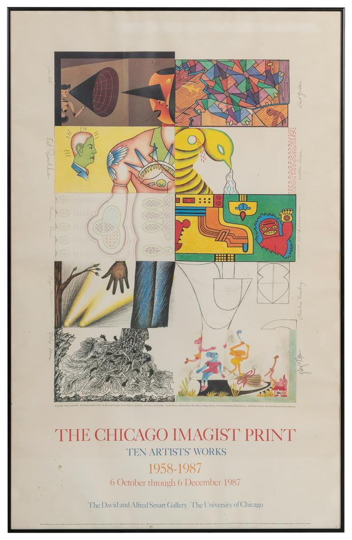 [CHICAGO IMAGISTS]. The Chicago Imagist Print. Ten Artist’s... (1 of 3)
