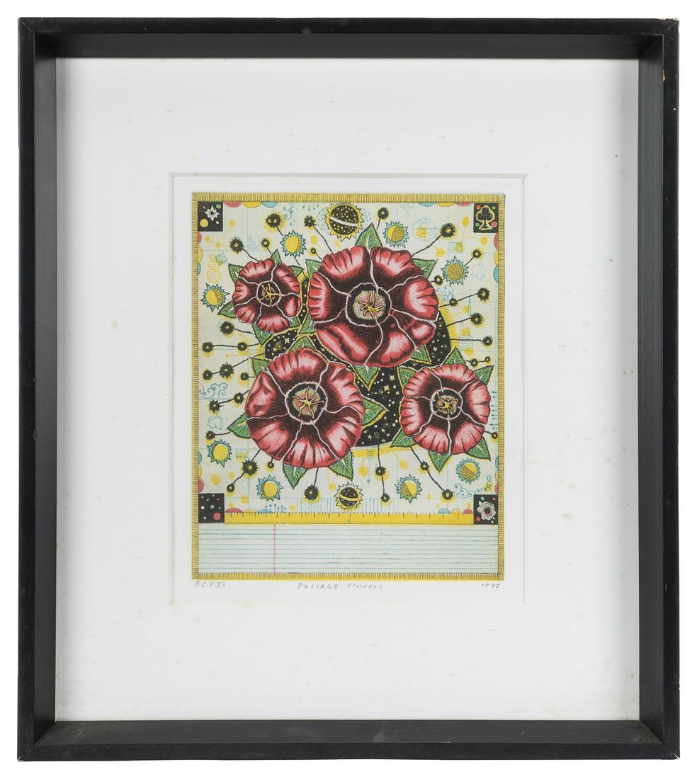 FITZPATRICK, Tony (American, b. 1958) Passage Flower. 1997.... (1 of 1)