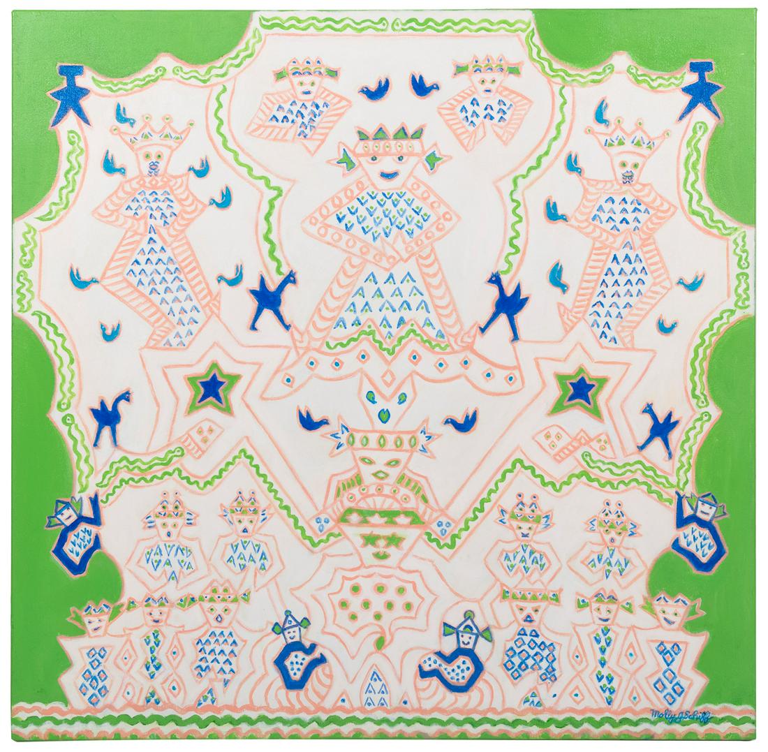 SCHIFF, Molly (American, 1927-2018) Ancient Chimu Inspirati... (1 of 1)