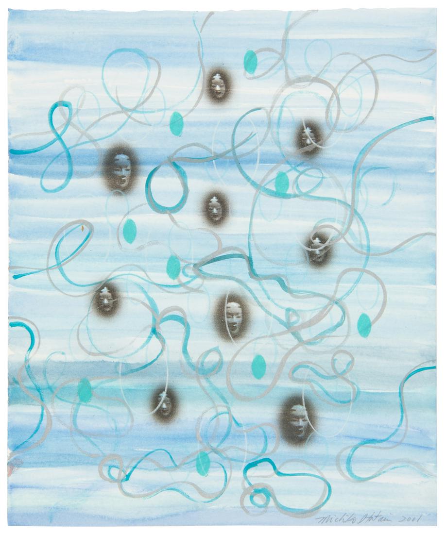 ITATANI, Michiko (Japanese, b. 1948). Untitled. 2001. Gouac... (1 of 1)