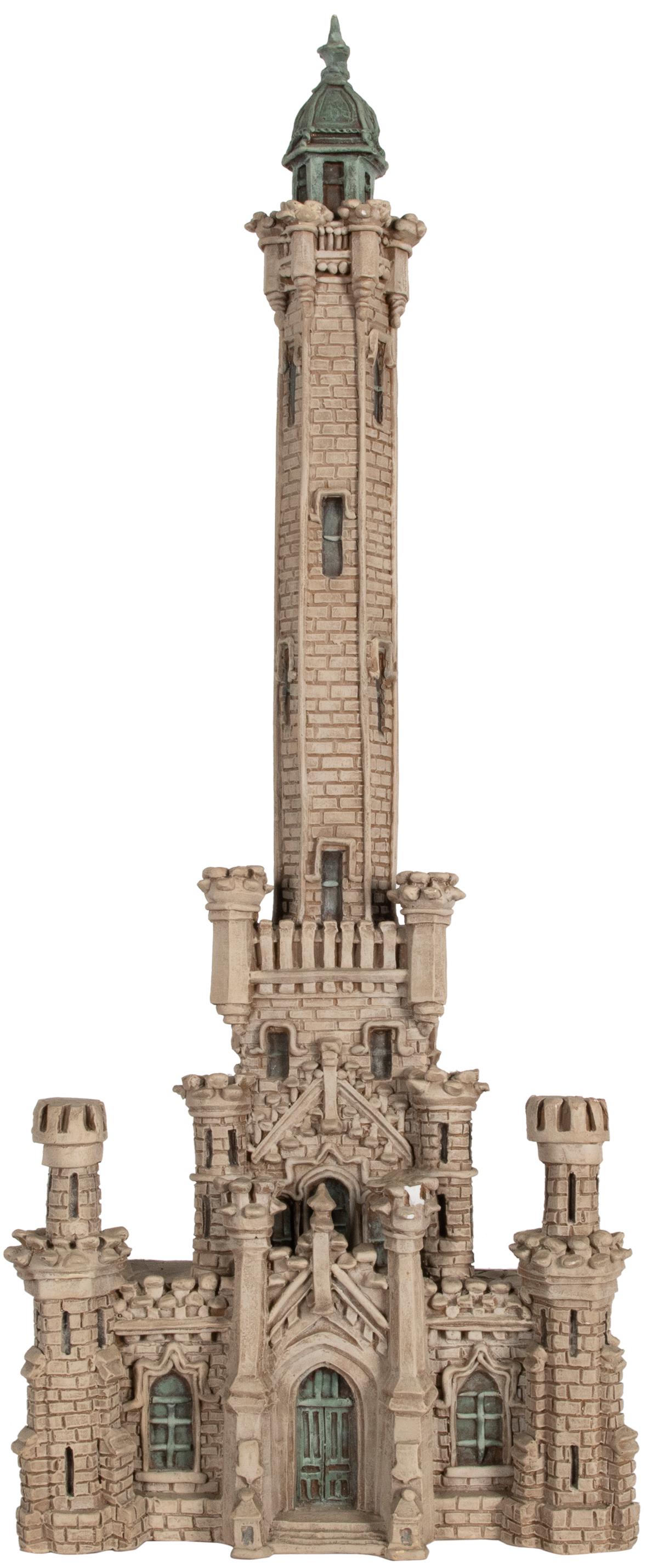 JACOBSEN, Zani (American, 1928-1993) Chicago Water Tower. H... (1 of 2)