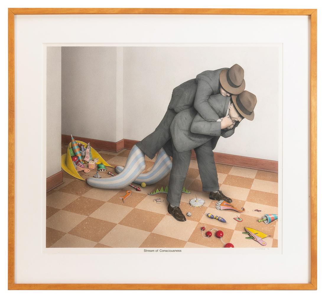 GUTHRIE, Gerald (American, b. 1951). Stream of Consciousnes... (1 of 1)