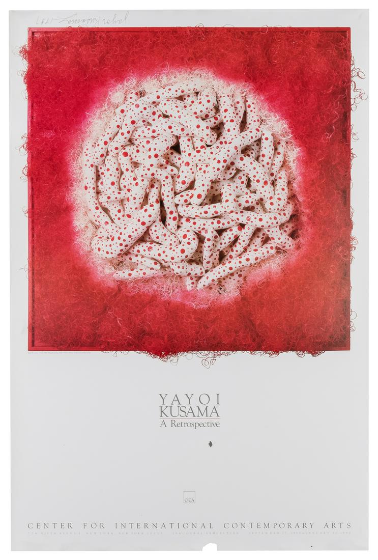 KUSAMA, Yayoi (Japanese, b. 1929). Yayoi Kusama a Retrospec... (1 of 1)