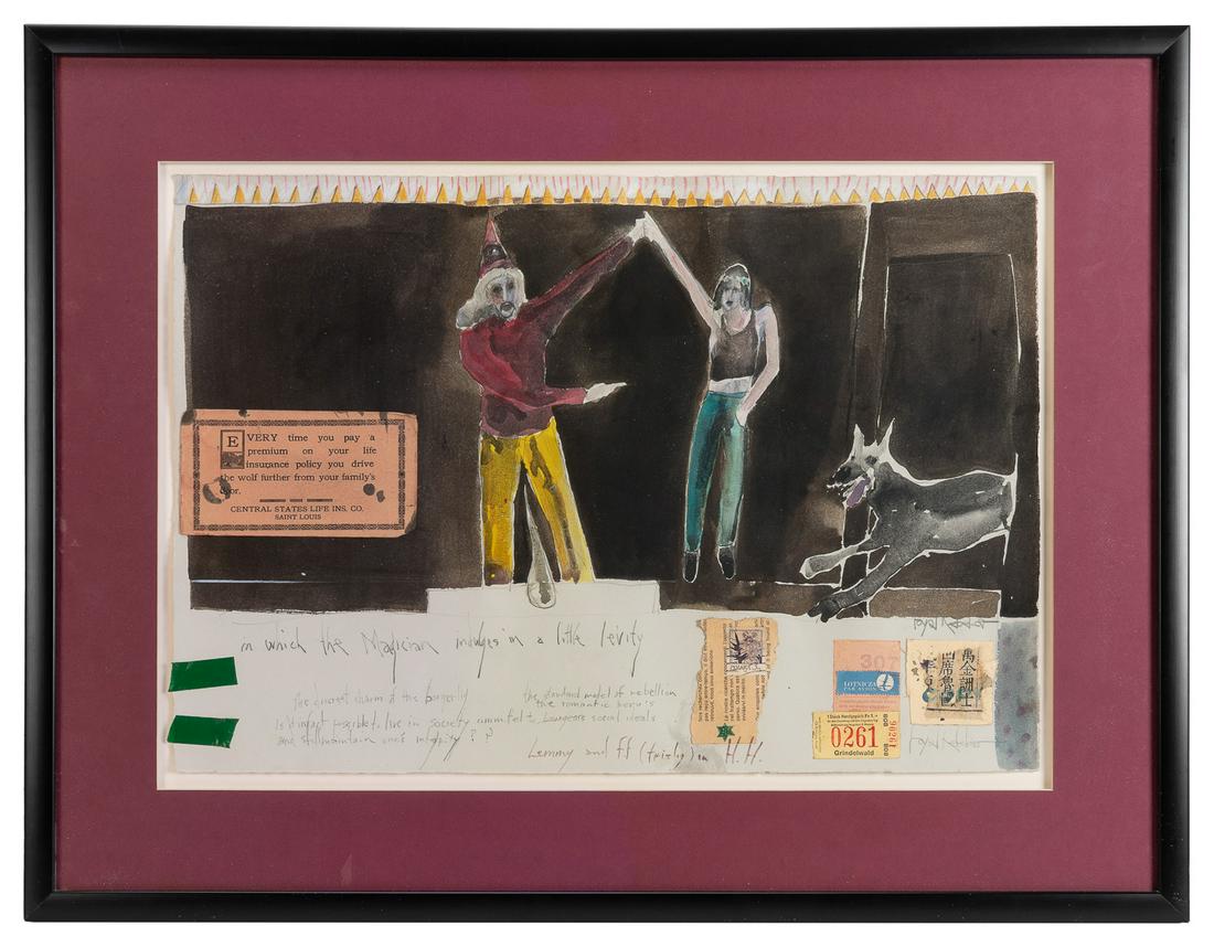 NEBEKER, Royal (American, 1945-2015) Lemmy and f.f (tricky)... (1 of 1)