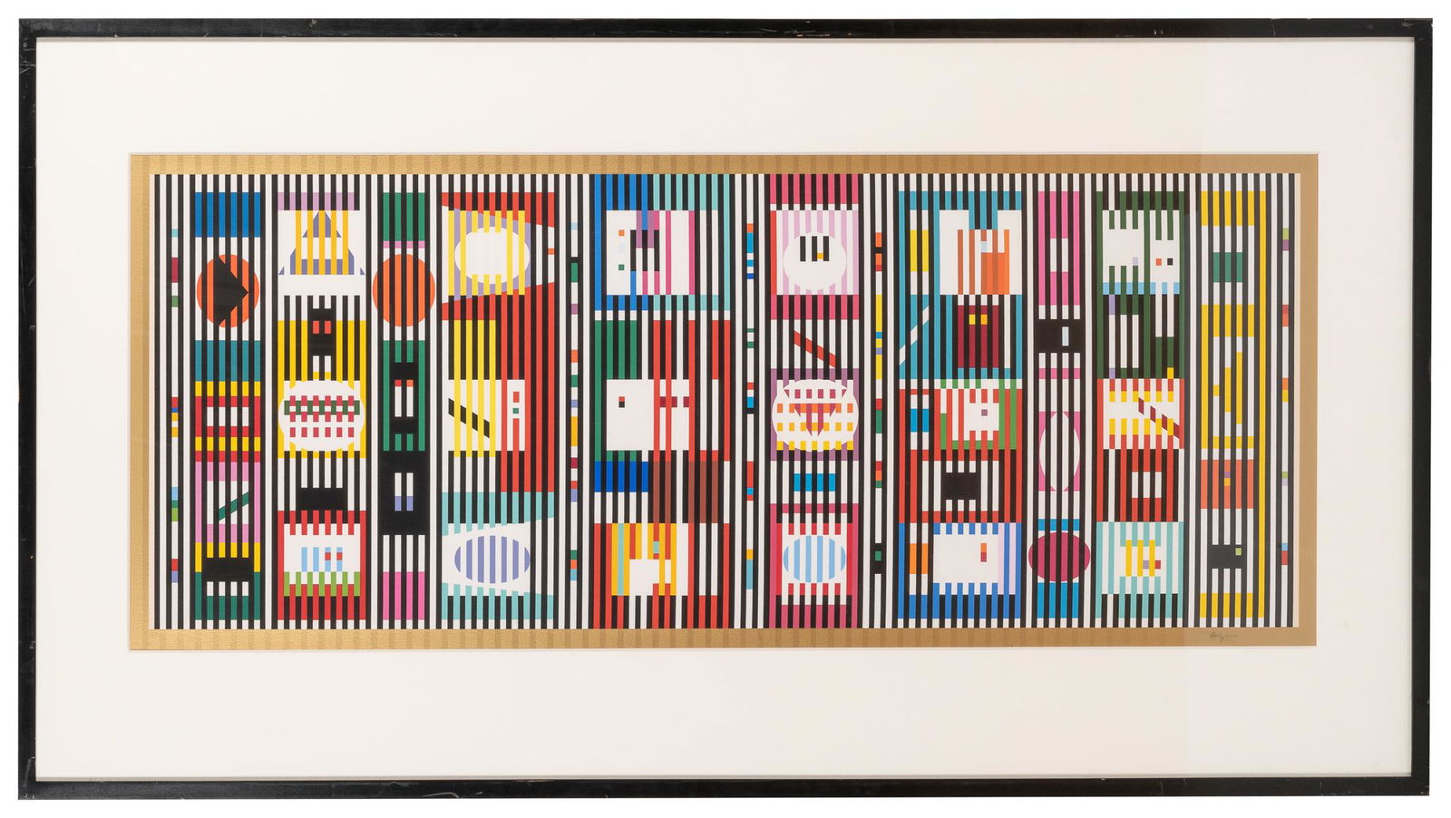 AGAM, Yaacov (Israeli, b. 1928). Coordination II. c. 1975. (1 of 1)