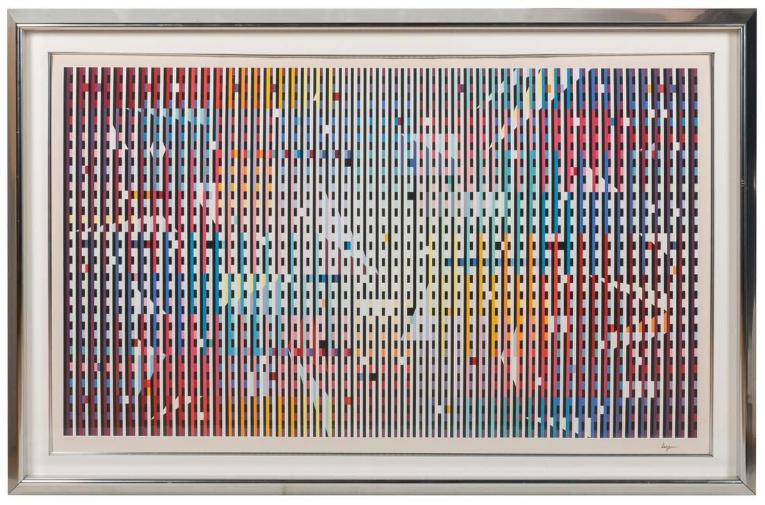 AGAM, Yaacov (Israeli, B. 1928) Imagic. 1981. Color screenp... (1 of 1)
