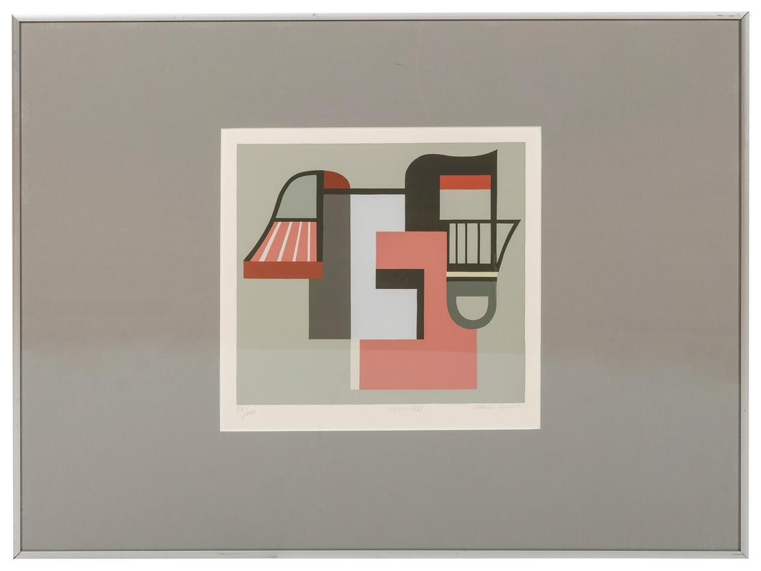 RADICE, Mario (Italian, 1898-1987) 10 Tavole, 1982. Screenp... (1 of 1)