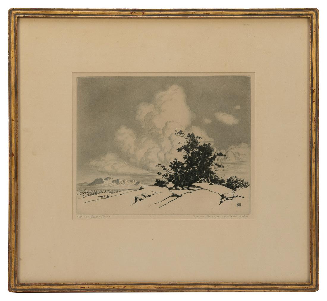 BURR, George Elbert (American, 1859-1939) Summer Cloud, Apa... (1 of 1)
