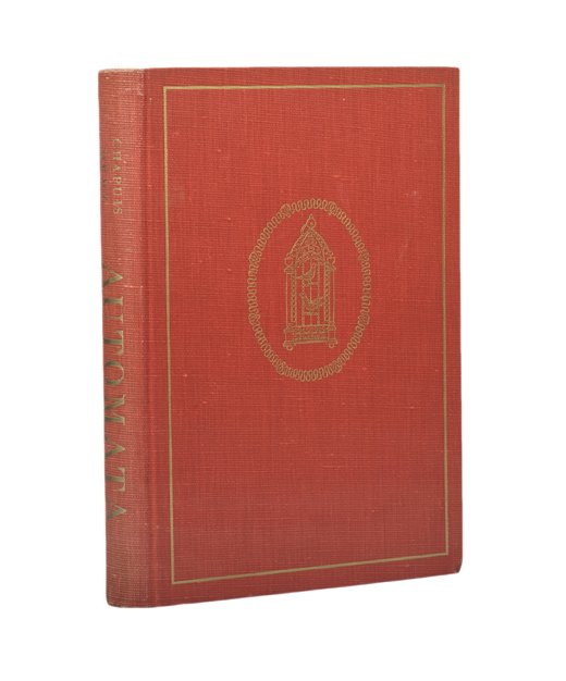 Chapuis, A. and E. Droz. Automata. 1958, Neuchatel: Chapuis, Alfred and Edmond Droz. Automata. A Historical and Technological Study. Neuchatel, 1958. Red cloth stamped in gold. Colored frontispiece. Illustrated with photographs and color plates. 4to. V