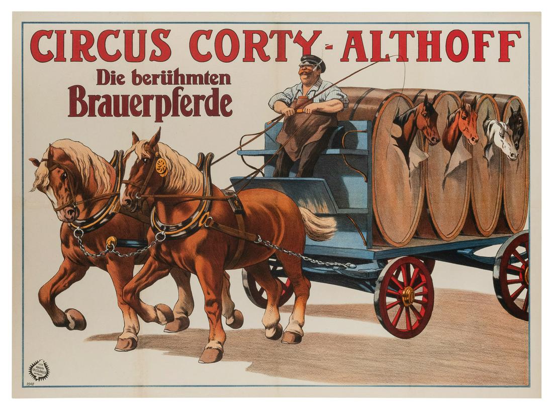 Circus Corty-Althoff Die berühmten Brauerpferde. Hamburg: A... (1 of 1)